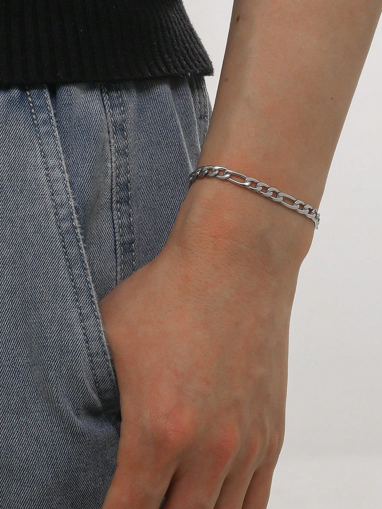 Men Minimalist Chain Bracelet